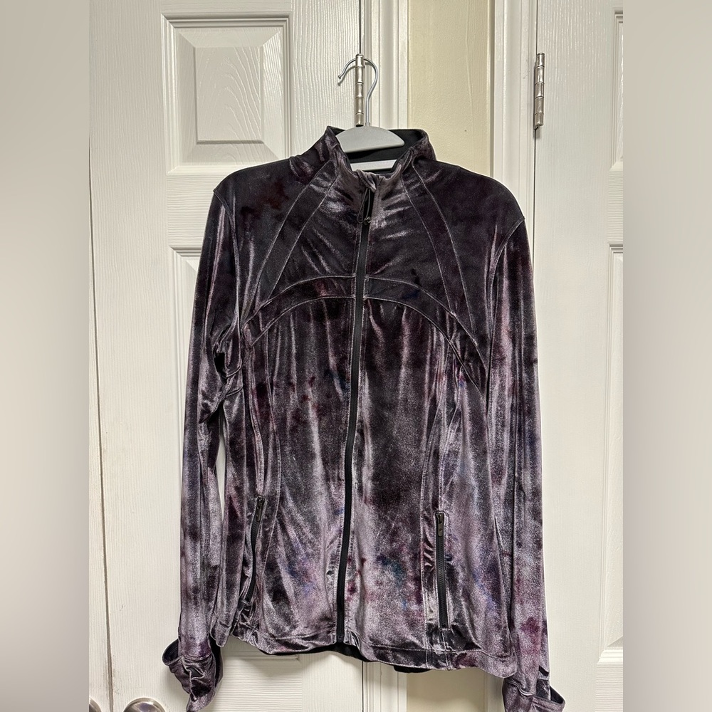 Lululemon Define Jacket Velour Interstellar Dark Grey
